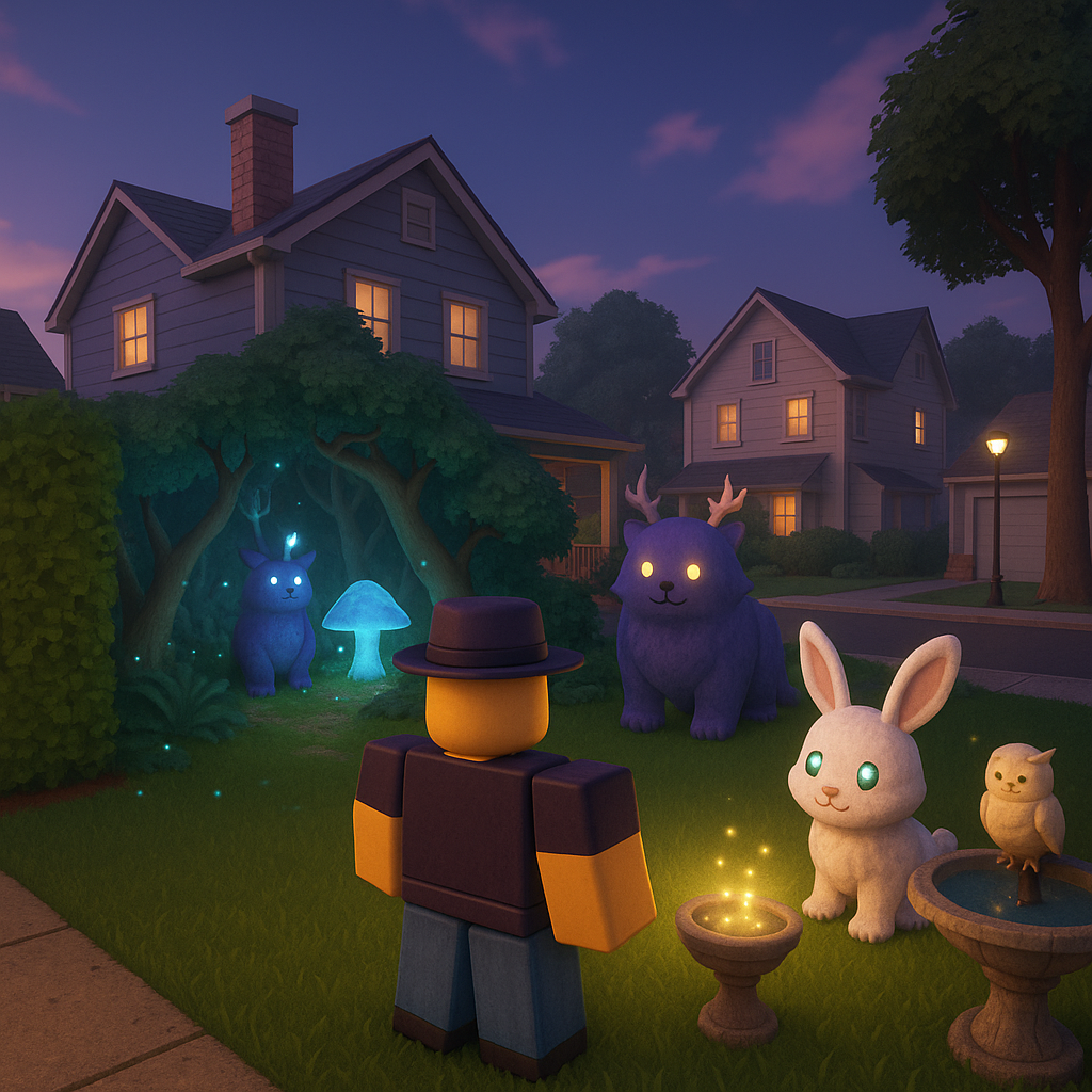 Mystic Suburbia concept art